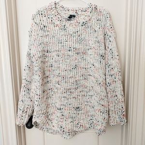 Moon & Madison Confetti Chunky Sweater Medium